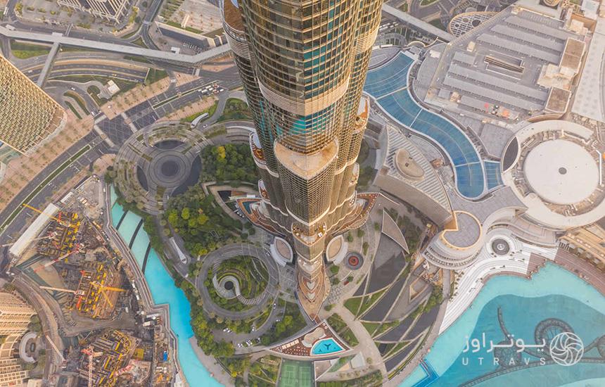 معماری برج خلیفه دبی